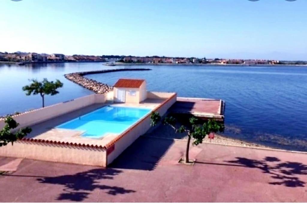 Residence Pointe Vermeille - Charmant Studio Cabine Avec Jolie Vue Sur Le Lac Marin Le Barcarès Eksteriør bilde